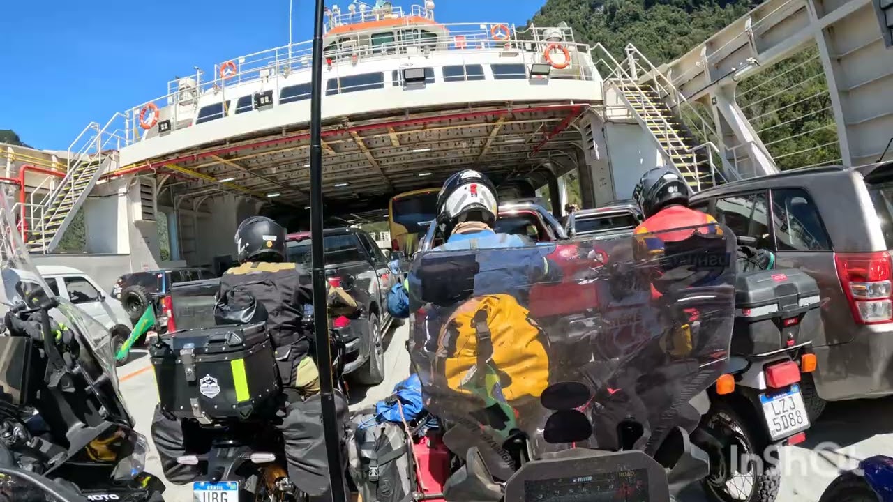 Passamos a primeira balsa 