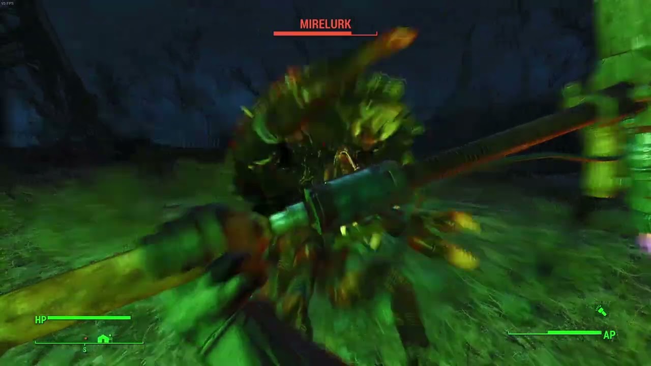 Fallout 4  - Melee Combat with hold block mod