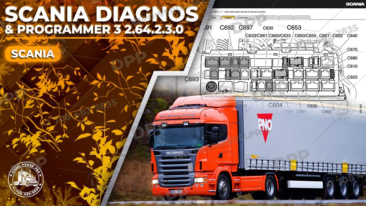EXPLORING SCANIA DIAGNOS & PROGRAMMER 3 2.64.2.3.0 ON DIESEL POWER PRO