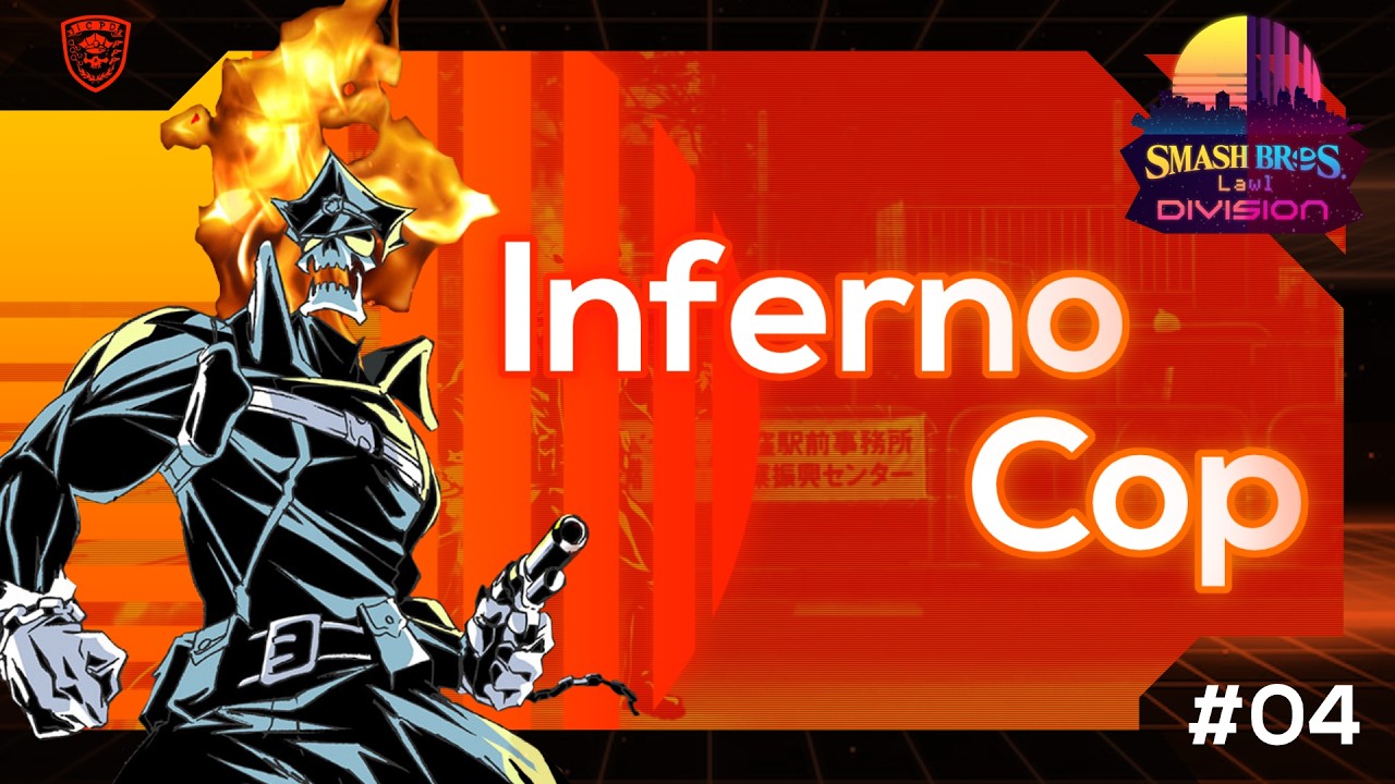 Inferno Cop's Moveset - Smash Bros Lawl Division