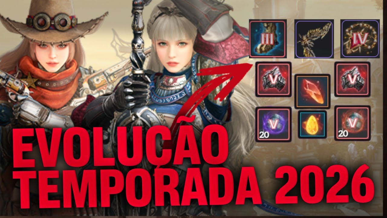 [Guia] EVOLUÇÃO NA TEMPORADA 2026