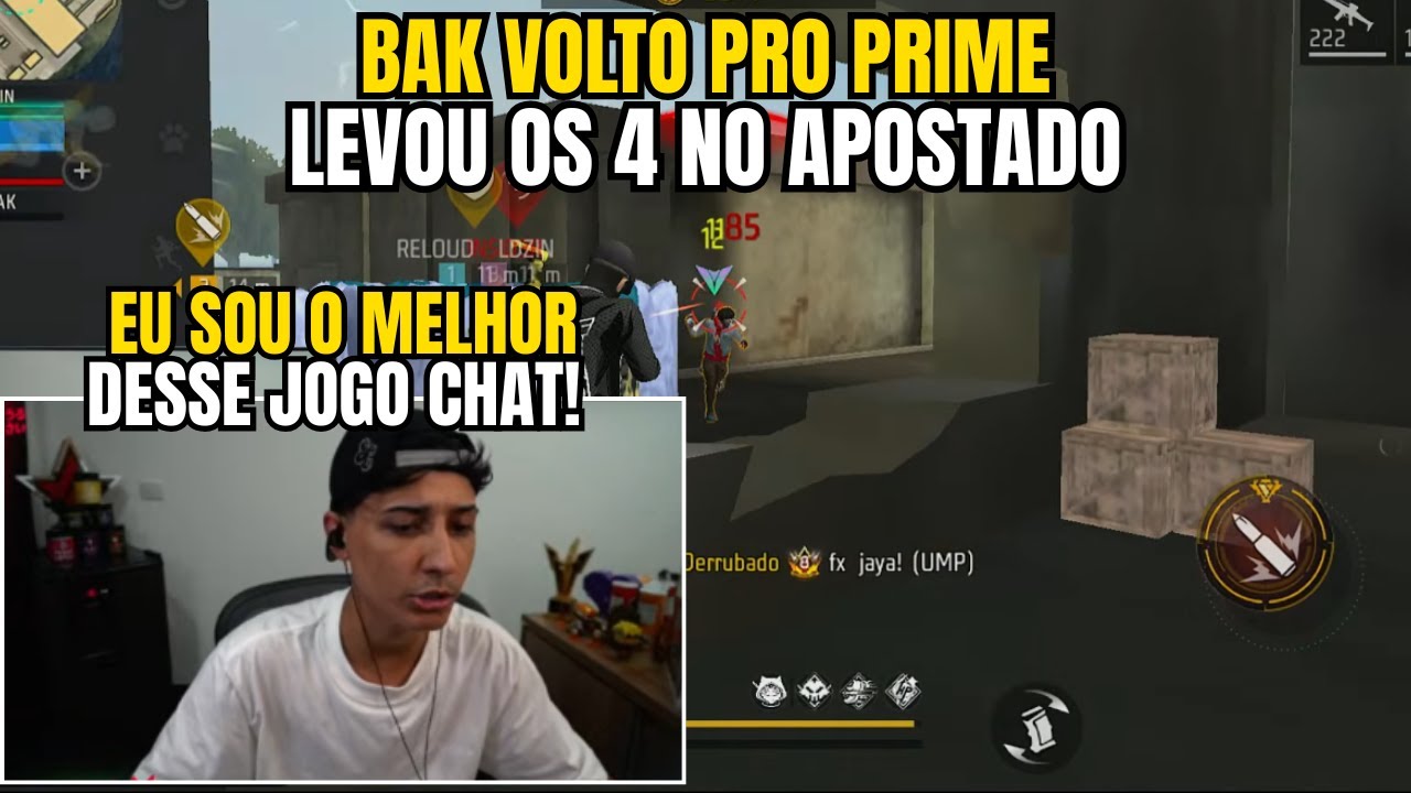 BAK XITADO? ELE LEVOU OS 4 DANDO MUITO CAPA NESSE APOSTADO!!!