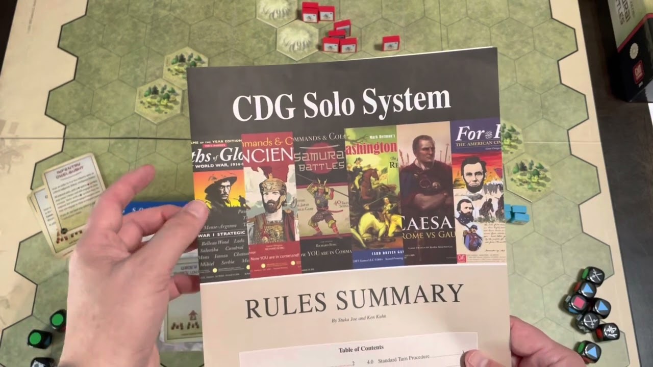 Command & Colors: Samurai Battles + CDG Solo System (GMT) - AAR and Gameplay