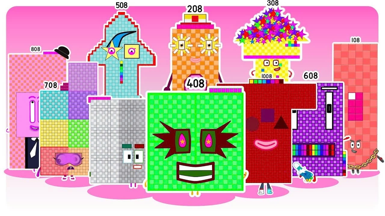 New Sprunki OC Numberblocks 108 To 1008 | Compilation Incredibox #sprunki #numberblocks #incredibox