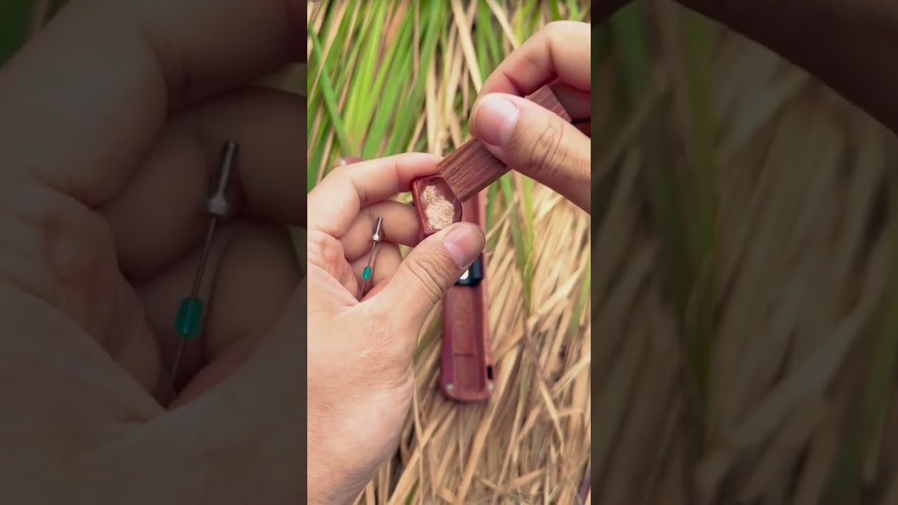 Portable Micro Fishing Rod!#microfishing #fishing #microfish #microfishingrod