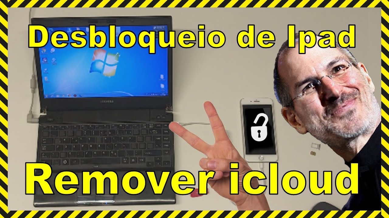 Como Desbloquear o iPad em Casa, Remover o Código do iCipad bloqueado no iCloud e instalar o Cydia