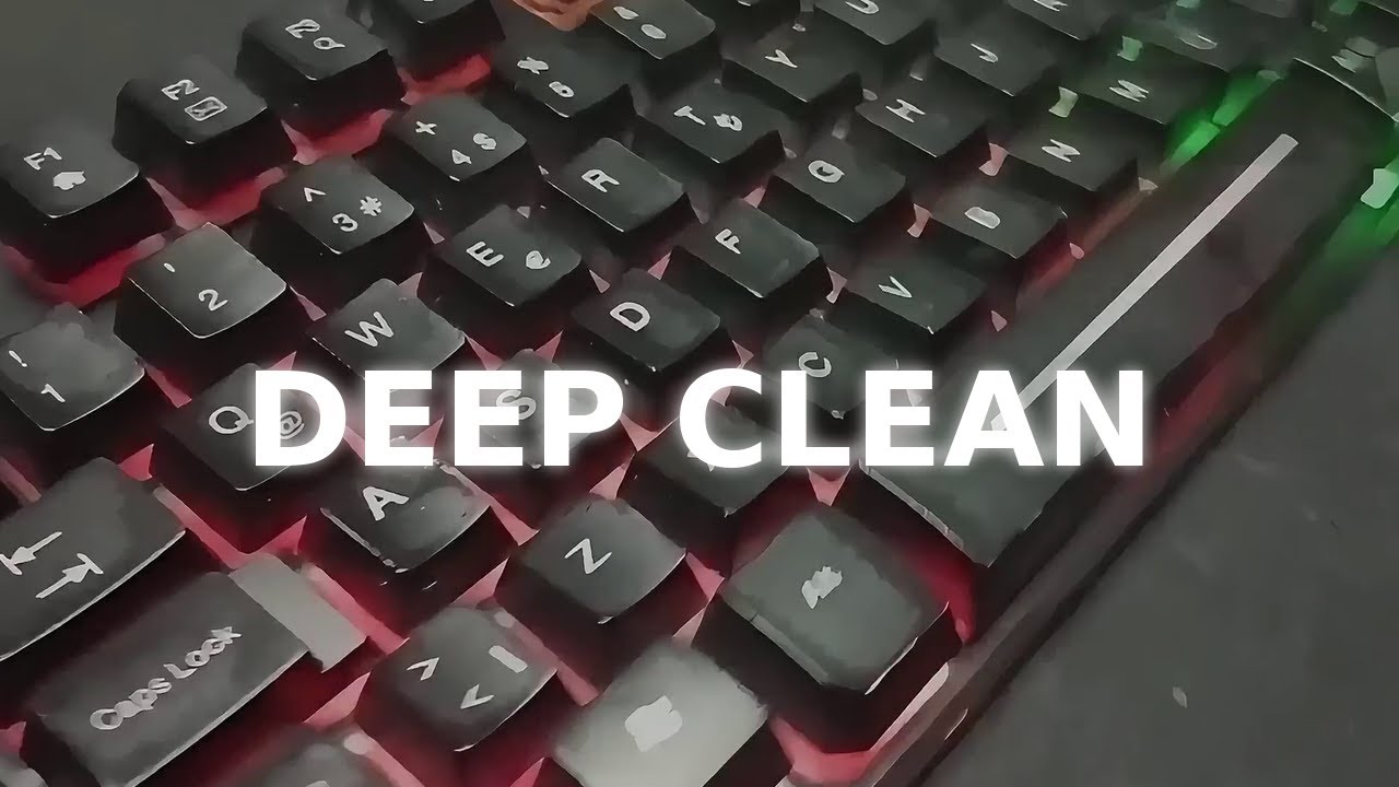 Klavye Temizliği | Keyboard Deep Clean