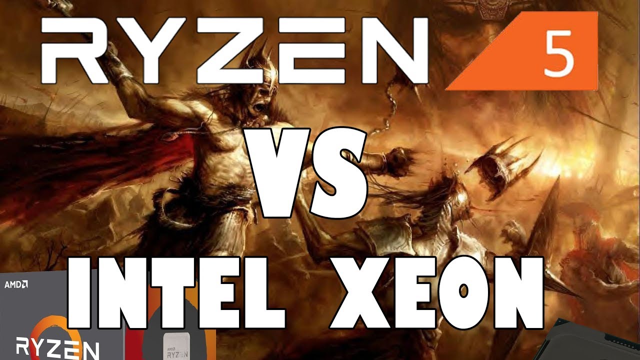 Xeon 2640 vs Ryzen 5 1600 ⚔️ TEST GIER! Huanazhi