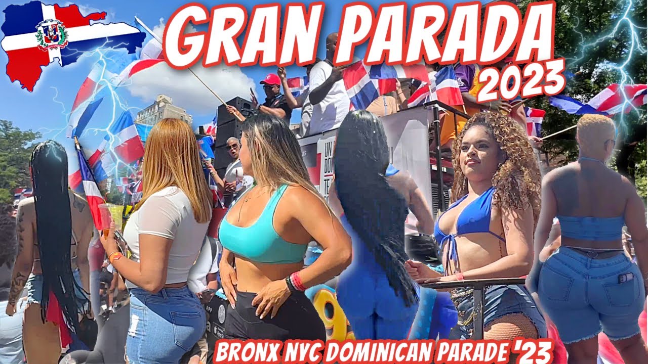 Bronx NYC Dominican Day Parade 2023 (Gran PARADA DOMINICANA DEL BRONX) Grand Concourse  🇩🇴