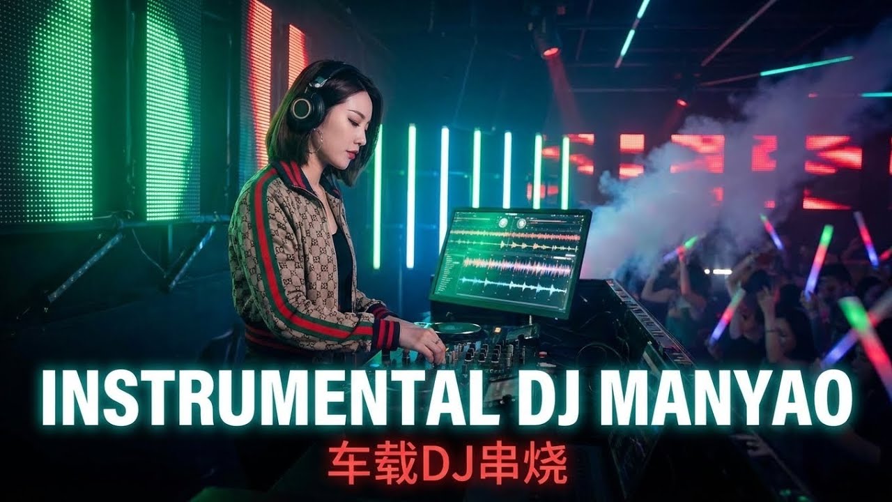 DJ Manyao Instrumental 2026. 中文电音 Nonstop Party Mix. Bass Boosted Night Drive EDM.