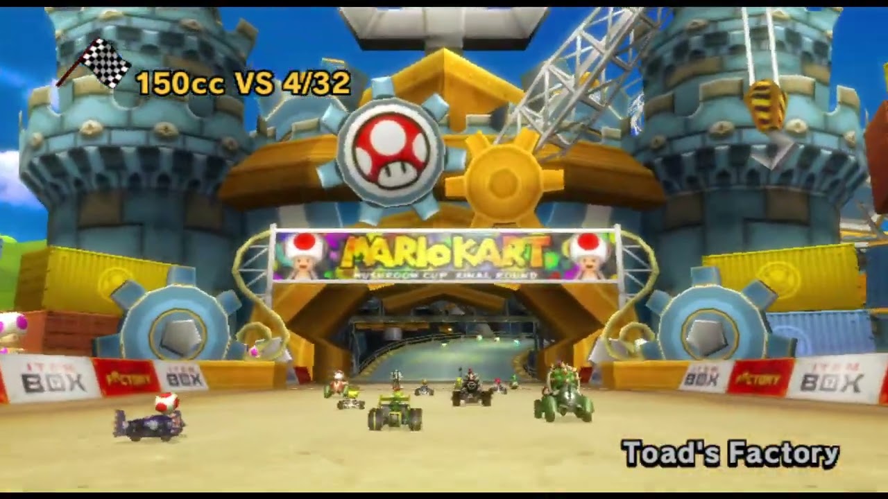 Mario Kart Wii CPU Tournament (150cc)