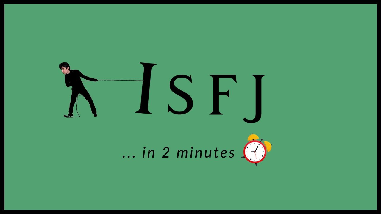 Как распознать ISFJ за 2 минуты...