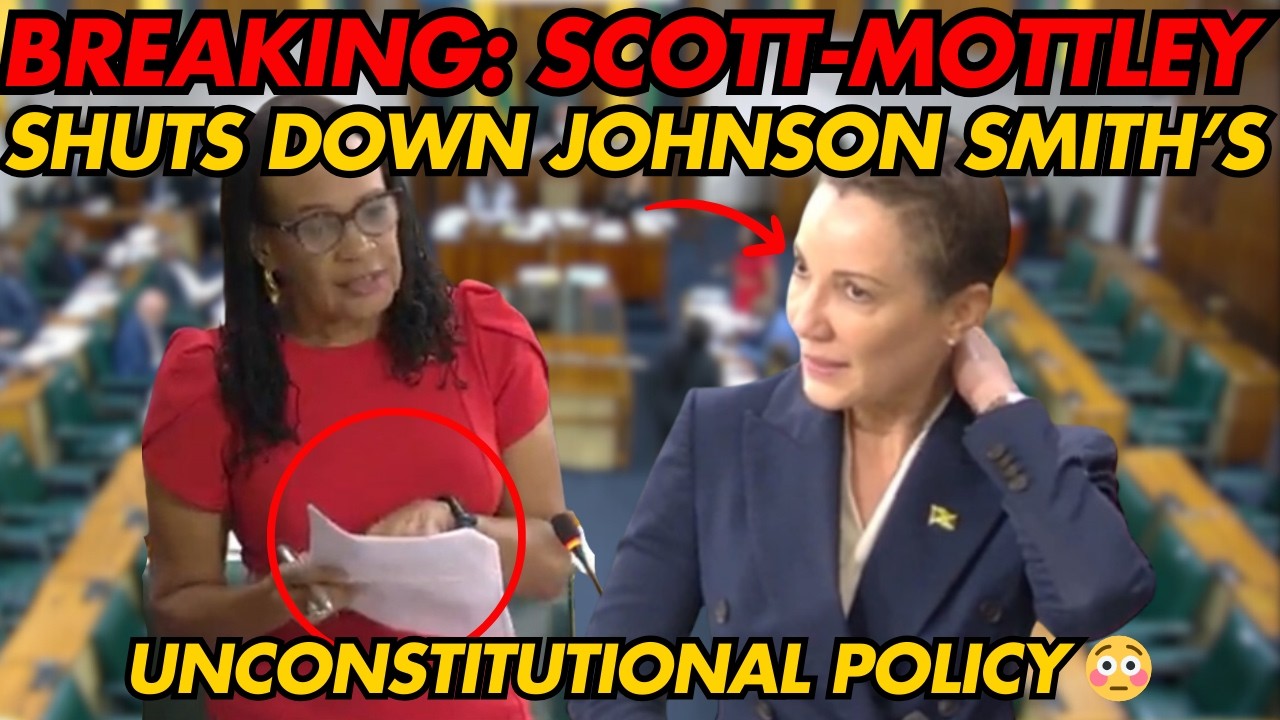 Scott-Mottley DEMOLISH Johnson Smith’s Unconstitutional Government Policy