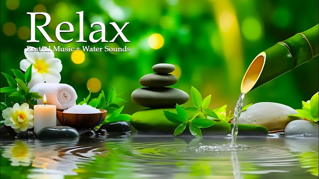 Soothing Piano and Water Sounds for Deep Sleep 🌿 Insomnia Relief and Total Relaxation