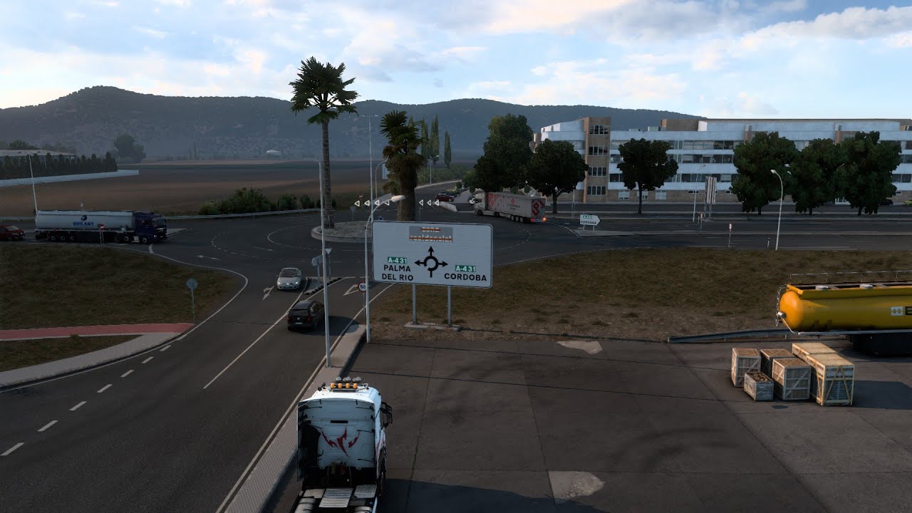 Euro Truck Simulator 2 ESPAÑA, SEVILLA-CORDOBA