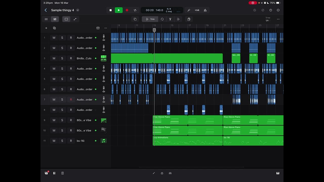Fixing my horrible mixing from GarageBand 