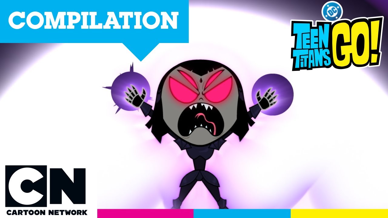 Top 5 FIGHTS Compilation! 🪓⚔️ (Raven goes BRUTAL) |Teen Titans Go | Cartoon Network UK