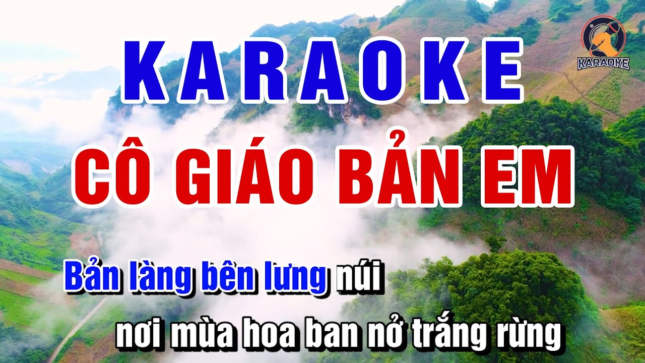Cô Giáo Bản Em Karaoke | BEAT CHUẨN - PVQ Karaoke