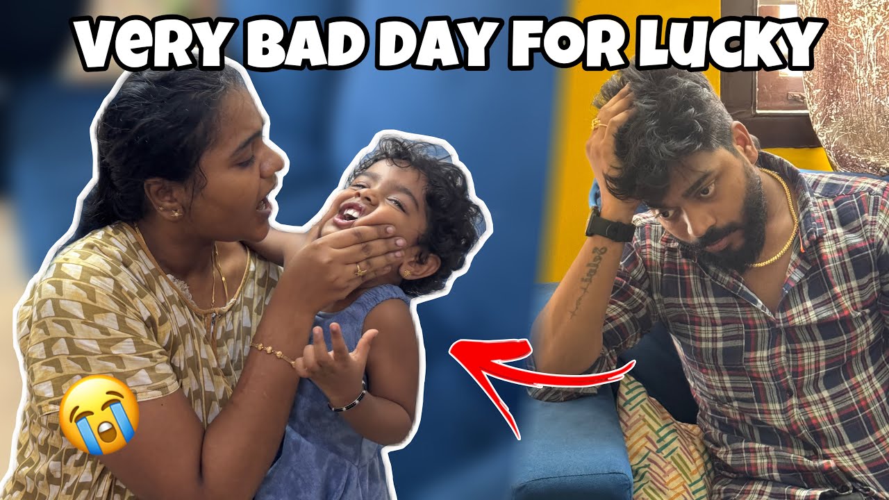 LUCKY கொலுசு முழுங்கிட்டாங்க…😭 | Allu Loves Priya
