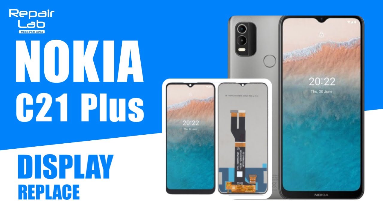 Nokia C21 Plus Display Replacement – Budget Phone එකට Budget Fix එක!