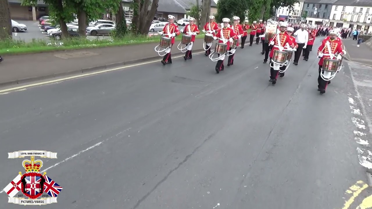 South Fermanagh Loyalists FB (6) @ Co Fermanagh Grand Orange Lodge Murdered Brethren Parade 2024