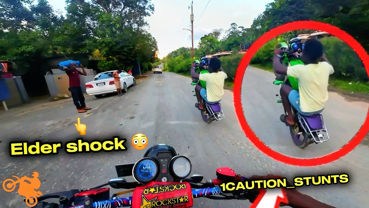 1 wheel around corner || 1Caution_Stunts JM Bike Life