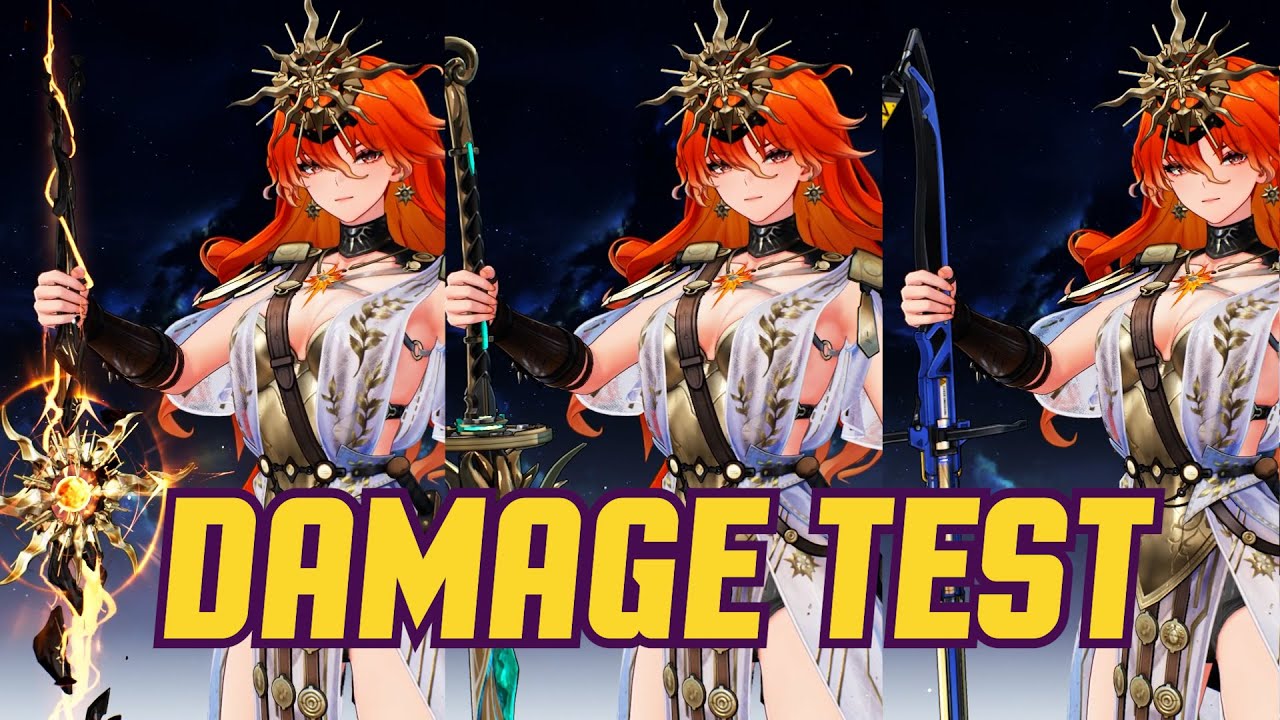 AUGUSTA SIGNATURE VS 3 WEAPONS DAMAGE TEST! (WUTHERING WAVES)