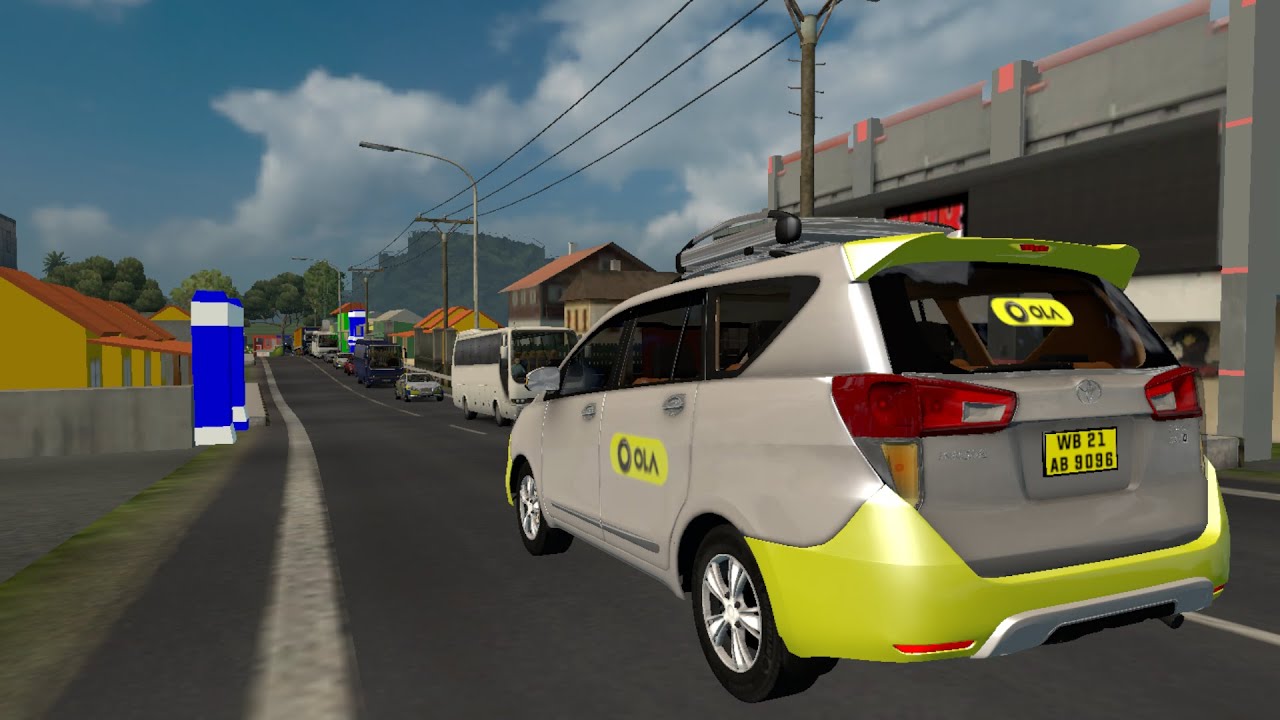 OLA Cab Journey | Car Driving in City | Innova Crysta Car Mod | Euro Truck Simulator 2