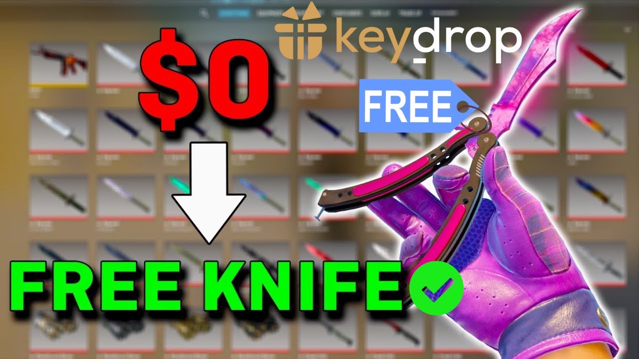 KEYDROP GET FREE CSGO/CS2 SKINS FREE MONEY KEY-DROP PROMO CODE