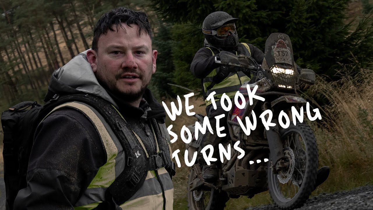 This was Steve's first ever roadbook rally.