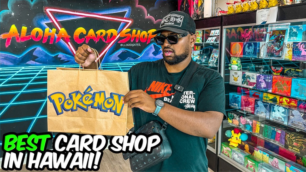СКРЫТАЯ ЖЕМЧУЖИНА Гавайев для коллекционеров карточек Pokemon!
