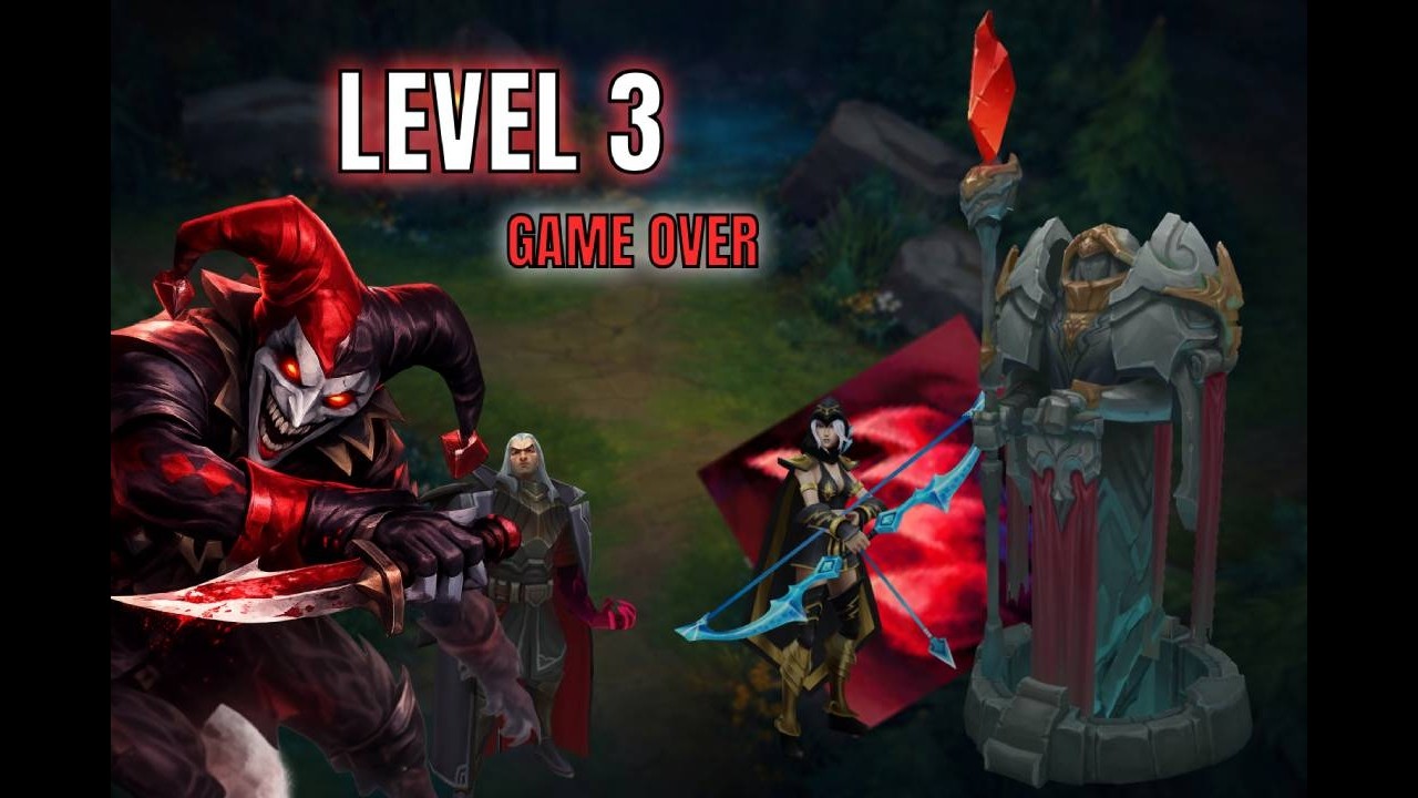 Won the Game at Level 3 (Shaco Jungle)
