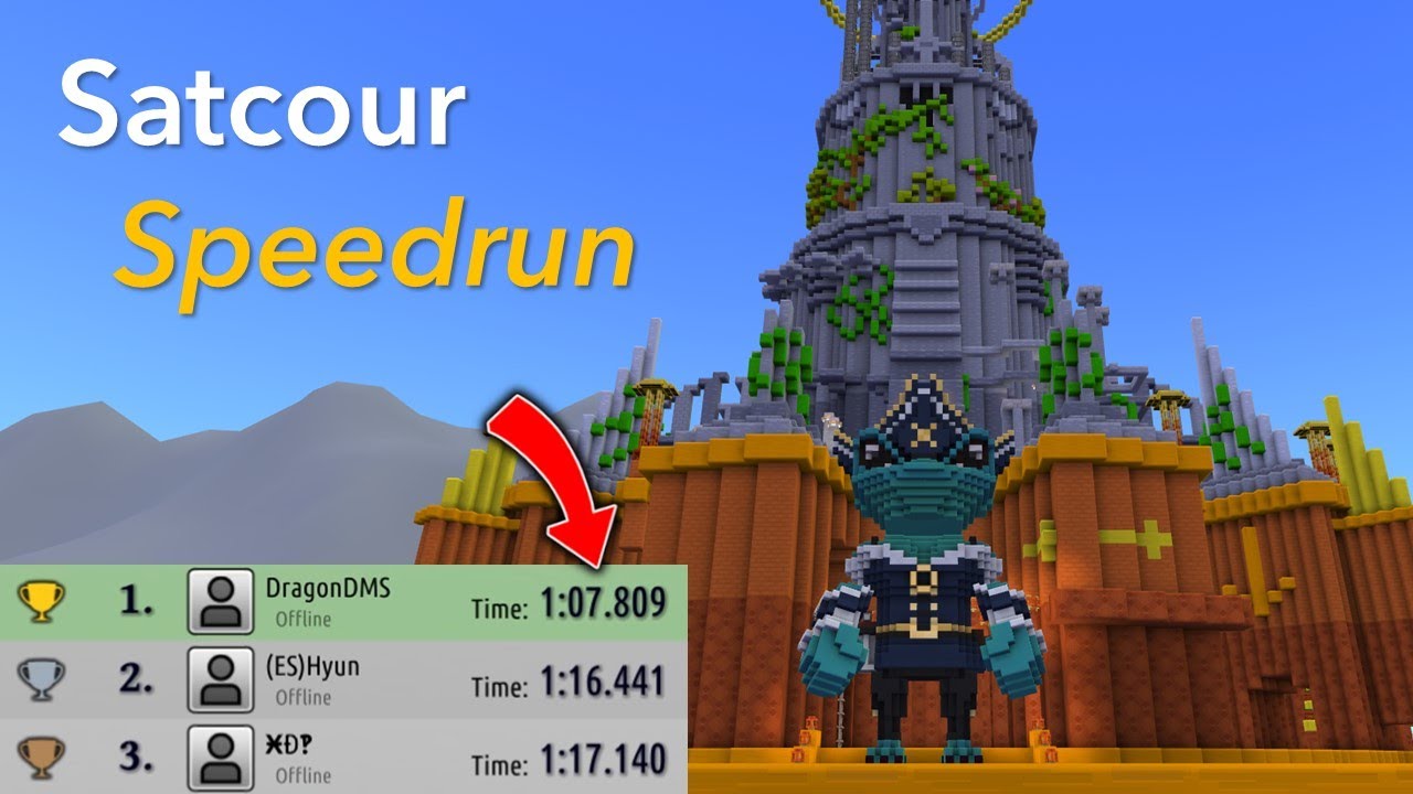 Satcour Will Never Be the Same Again! - Parkour Speedrun - Worlds FRVR