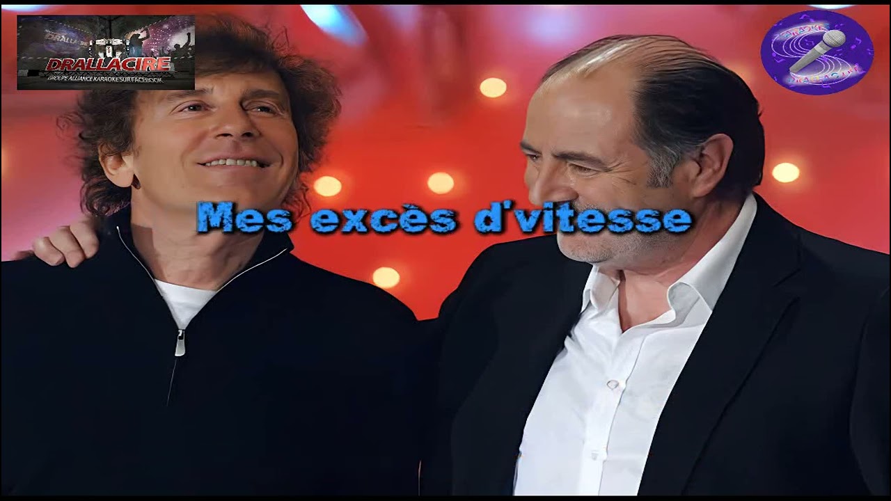 Karaoké Michel Delpech & Alain souchon - Quand j'étais chanteur