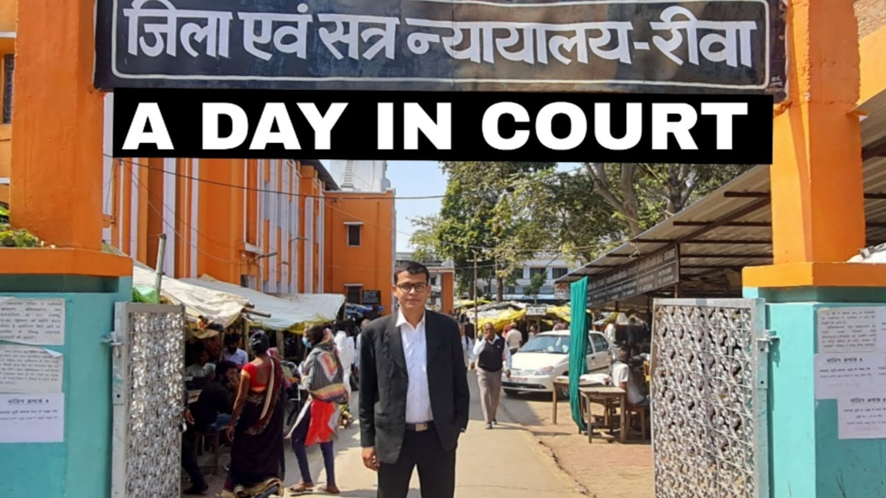 A DAY IN LIFE OF LAWYERS | COURTS | A DAY IN COURT | LAW STUDENT LIFE | DISTRICT AND SESSIONS COURT