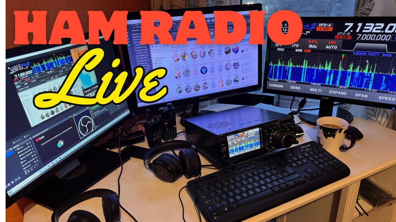 M8KHC Ham Radio Live Stream - Fault Finding but come say Hi