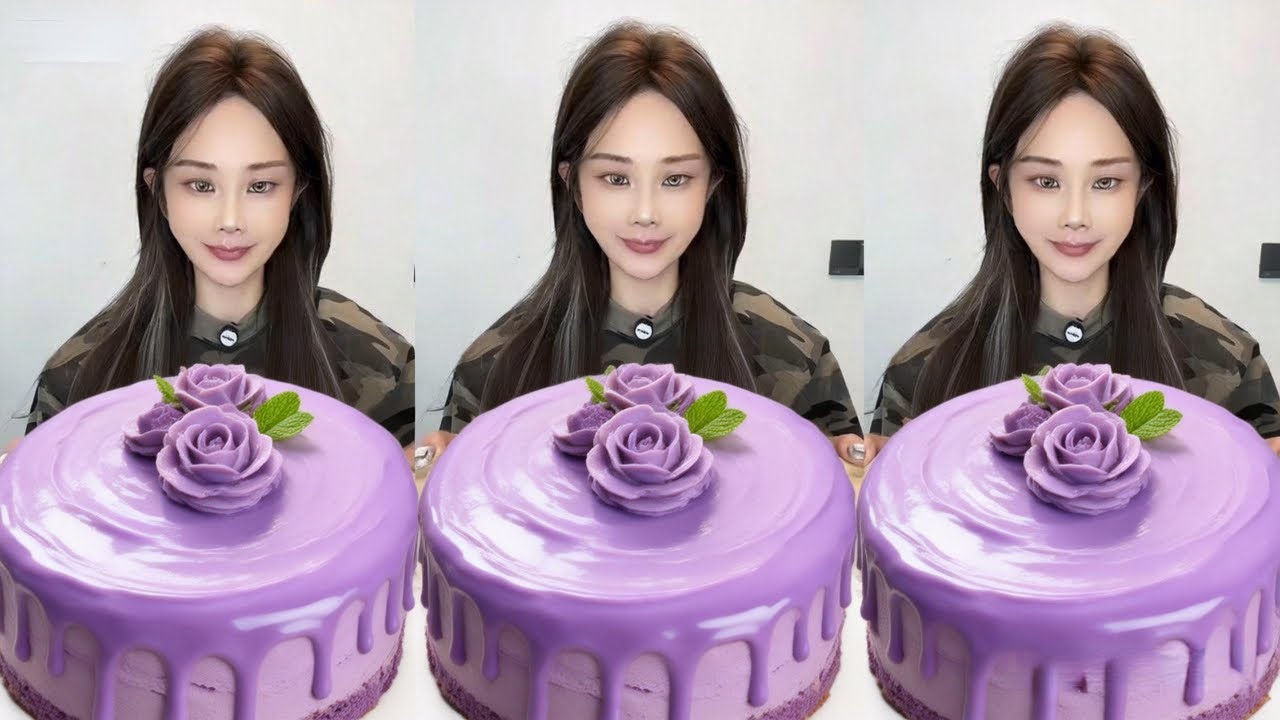 Asmr🍰Eating 🍰 (Soft And Waxy Sound) 크림丨먹방丨Mukbang丨Satisfying丨Eatings