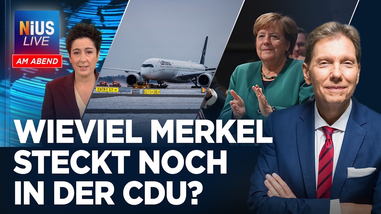 🎙️123 Passagiere müssen in München in Flugzeug übernachten | NIUS Live am Abend vom 23.02.26
