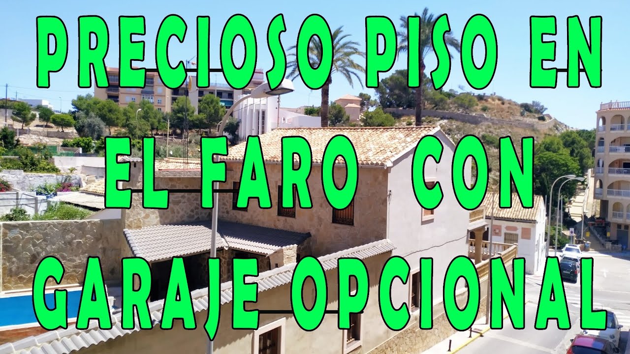 VENDIDO - Precioso piso en el faro de Cullera con garaje opcional y trastero