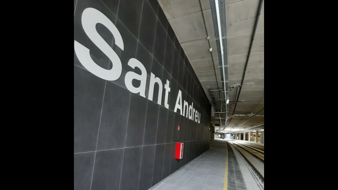 12-12-2022 A Trenc d'Alba: Ja està en marxa l'estació de Sant Andreu de l'R2
