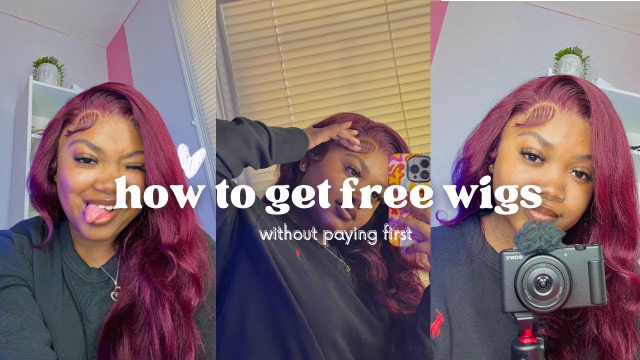 HOW TO GET FREE WIGS: without paying first