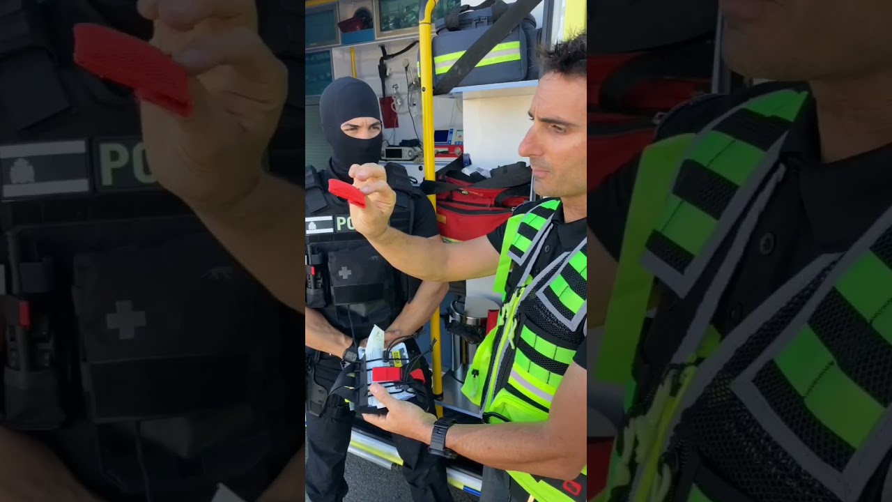 IFAK T&Aacute;CTICO-POLICIAL dise&ntilde;ado por @MiguelASSAL  #shorts #police #emergency