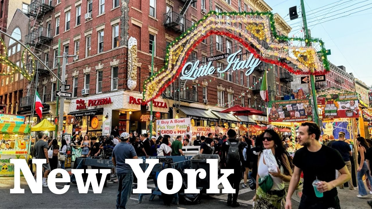 NYC LIVE: Little Italy’s San Gennaro Festival 🎉 NYC’s Biggest Italian Party!