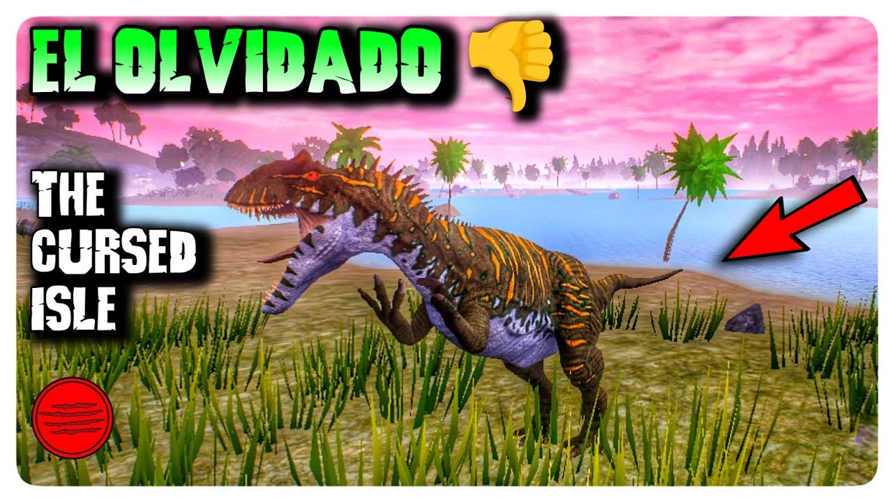 ♦️ OLVIDADO ♦️ Sobreviviendo y cazando con el ALLOSAURUS 😨 Me sorprendió || The Cursed Isle 🦕🦖