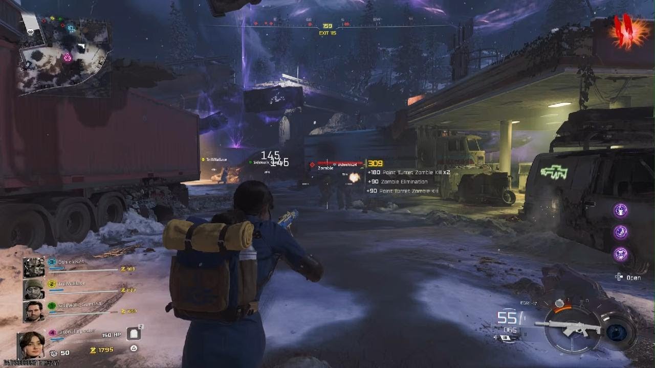 Call of Duty BO7 Zombies Rampage and Quit Squad #1