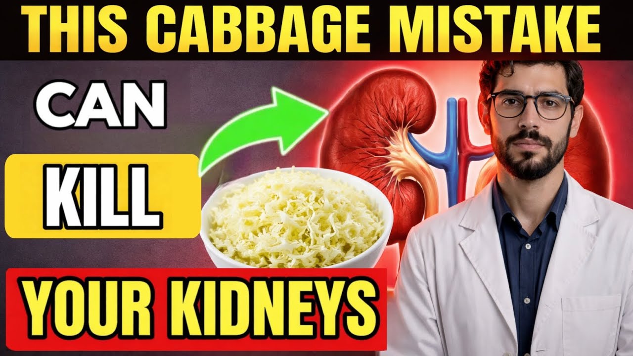TOP 3 Foods You Should NEVER Eat With Cabbage -They Can Damage Your Kidneys in Just One Day Dr Jason