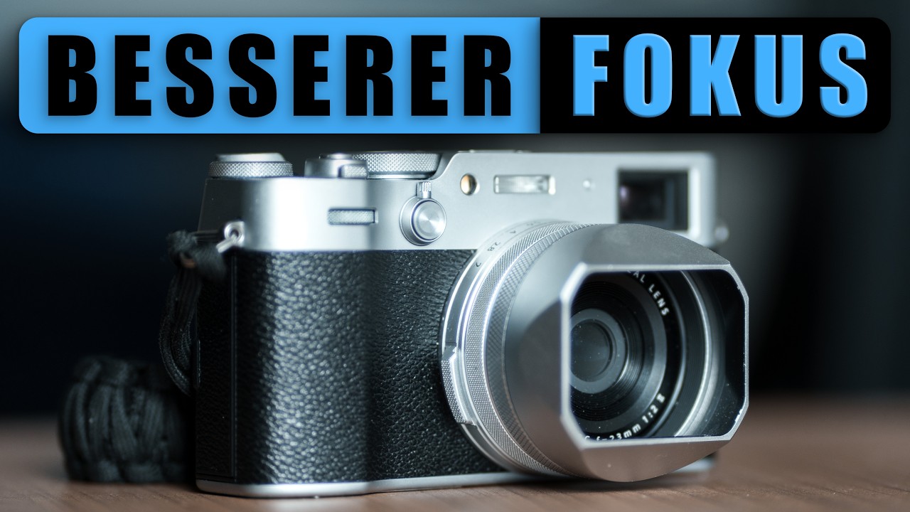 Wie ich den Fokus meiner Fuji X100VI verbessert habe [Automatischer Zonenfokus]