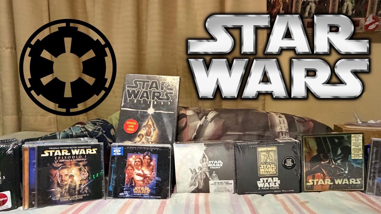 My Star Wars Music/Score CD Collection