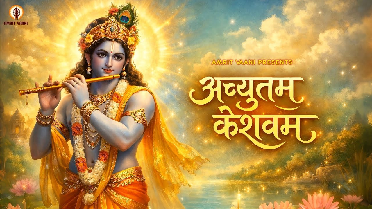 Achyutam Keshavam | New Bhakti Song 2026 | New Hindi Bhajan | Krishna ji Bhajan | अच्युतम् केशवम्