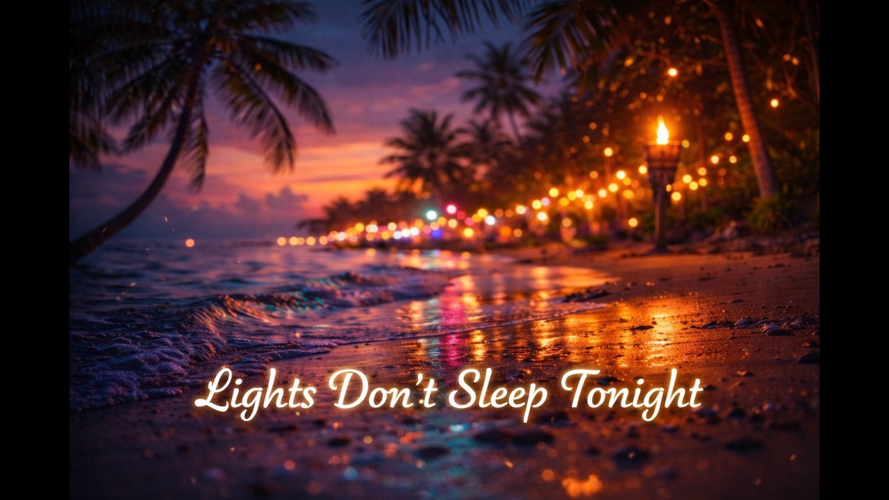 Lights Don’t Sleep Tonight  -   Emotional Tropical Energy